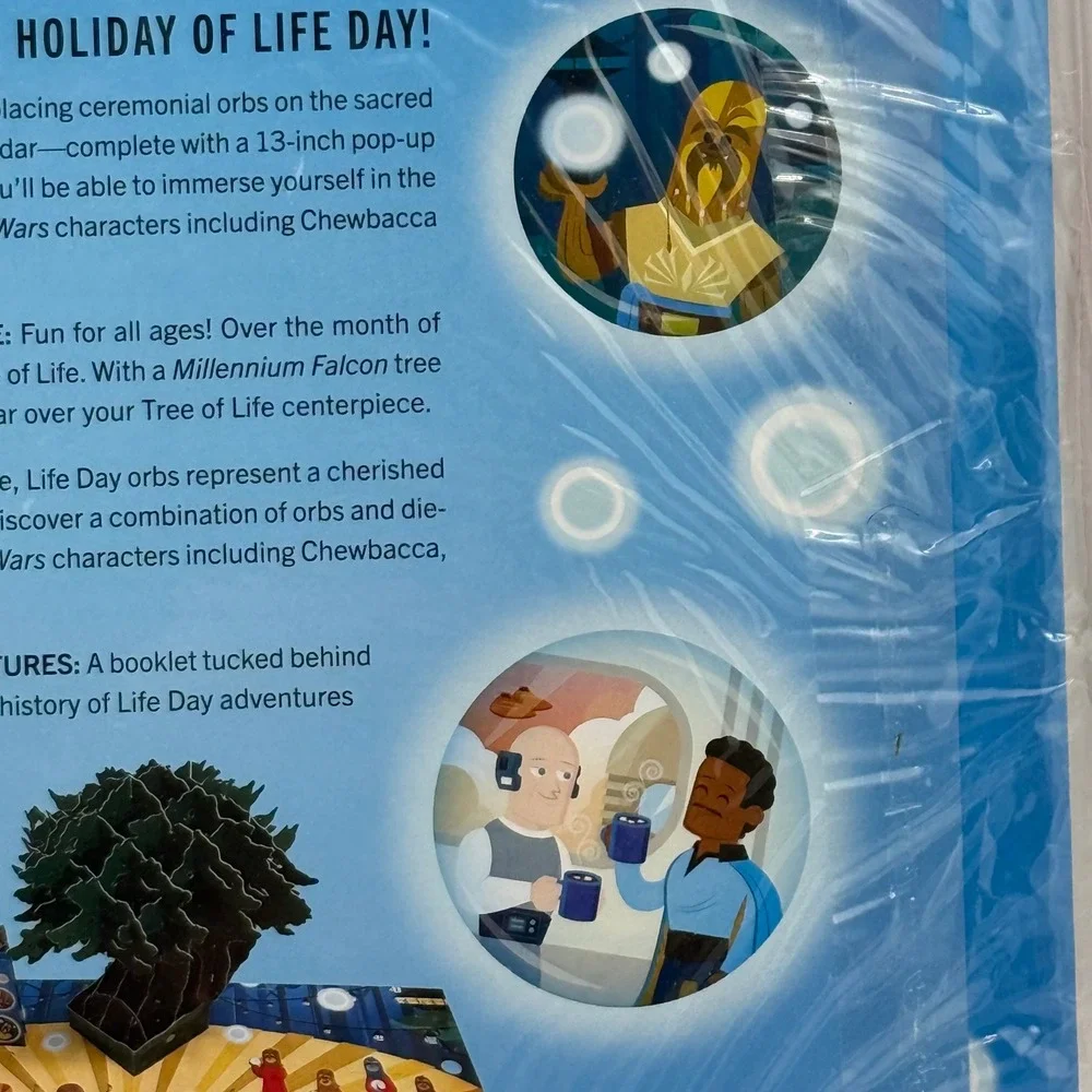 Star Wars The Life Day Pop-Up Book and Advent Calendar Insight Editions New